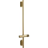 KOHLER 26314-2MB Statement 32” deluxe slidebar with integrated water supply, Vibrant Brushed Moderne Brass