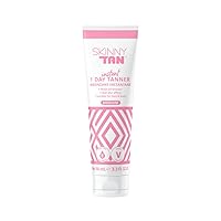 Skinny Tan Clear Self-Tanning Mousse - Self Tanner with Hyaluronic Acid and Aloe Vera - Fast Drying Provides Gorgeous Glow - Ultimate Dark - 4.9 oz