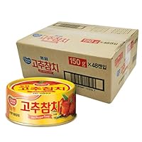 Dongwon, Tuna With Hot Pepper Sauce, 5.29 Ounce(Pack of 48)