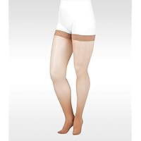 Naturally Sheer 2101ag 20-30mmhg Thigh-High Closed Toe Compression Stockings