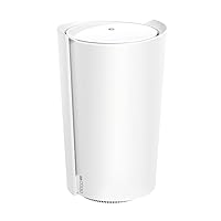 TP-Link Deco X50-5G LTE WLAN Router, 5G Router SIM Card, 2.5 Gbps Port + 2 x Gigabit Ports, Wi-Fi 6 AX3000, Supports External Antenna and Deco Mesh, App Managed Only, No Web Management Page