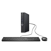 Dell Opticlex 3060 Desktop PC Microcomputer, Intel i5-8400 2.1GHz, 16GB Memory, 512GB SSD, Wired Keyboard and Mouse, Windows 10 Pro (Renewed)