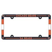 Wincraft NFL Chicago Bears LIC Plate Frame Full Color