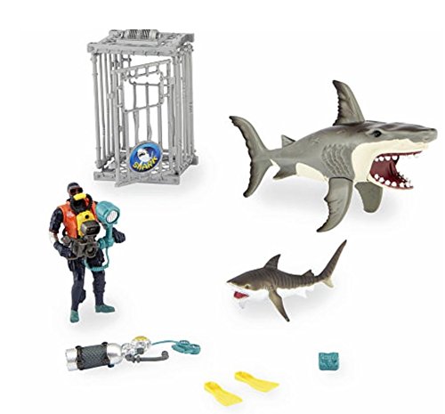 Mua Animal Planet Deep Sea Shark Playset (with Great White Shark, Diver and  Cage) trên Amazon Anh chính hãng 2023 | Giaonhan247