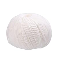6 Pcs Soft Yarn Fiber Ball DIY Knitting Yarn Warm Hand Knitting Wool Crochet Yarn for Knitting Supplies (Color : Black, Size : As The Picture Shown)