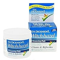 Witch Hazel Cleansing Pads, 60 Count