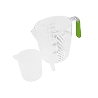 BESTOYARD Portable Measuring Cup 1pc Measuring Cup with Scale Baking Tool Measuring Cup Measuring Cups with Scale Spout Measuring Cup Baking Tools Portable re-usable Practical Measuring Cup