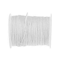 Candle Wicks DIY Cotton Braid Candle Wick 61m Non Smoke Candle Making Wicks Roll Accessories for Oil Lamps Cotton Thread