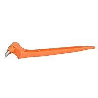 Stainless Steel Craft Knife for Precise Paper Cutting and Sign Writing in Architecture and Illustrations (Orange)