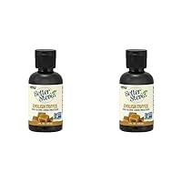 Foods, Better Stevia, Liquid Zero-Calorie Sweetener, English Toffee, Low Glycemic Impact, Kosher, 2-Ounce (Pack of 2)