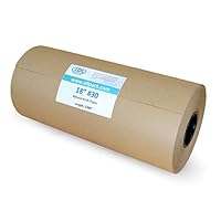 Idl Packaging Red Kraft Paper Roll 36 x 700', Both-Sided, Fade-Resistant, Made in The USA, Thick 45 lbs (Pack of 1) - Colored Paper for Kids Crafts