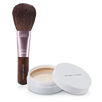 Perfect Shade - Mineral Foundation Makeup Kit w Free Foundation Brush - Medium Shade - Foundation Powder Makeup and Mineral Makeup, Best Full Coverage Foundation 4 Grams