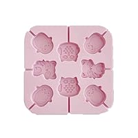 Silicone Lollipop Mold, Variety of Flower Types, Little Cute Animals, Heart Chocolate Hard Candy Molds (owl)