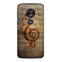 R2368 Sheet Music Notes Case Cover for Motorola Moto G7 Play