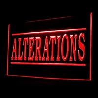 190066 Alterations Services Dry Clean Sophisticated Display LED Light Neon Sign
