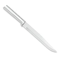 Cutlery Slicing Knife – Stainless Steel Blade With Brushed Aluminum Handle Made in the USA, 11-3/8 Inches