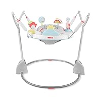 Skip Hop Baby Activity Play Bouncer for Baby Ages 4m+ Silver Lining Cloud, Foldable