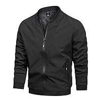 Spring Men Jacket Coats Casual Solid Color Jackets Stand Collar Men Business Jacket Clothing Male Outwear