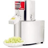 100kg/h Commercial Cutting Machine Large Capacity Electric Vegetable Grinder Mincer Food Slicer Herb Chopper 110V 550Watt