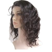 Uniwigs Full Lace Wig 10inches Body Wave 100% Indian Remy Human Hair #2 Dark Brown