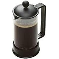 Brazil French Press Coffee and Tea Maker, 12 oz, Black
