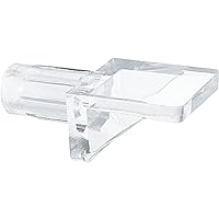 Prime-Line U 10144 1/4 In. Clear Plastic 5 lbs. Shelf Peg (8 Pack)
