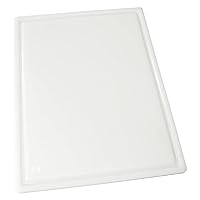 Winco Heavy-Duty Plastic Cutting Board with Groove, 12