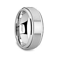 REVOLUTION Tungsten Carbide Spinner Ring Spinning Wedding Band - 8mm