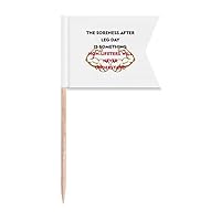 Muscle Strength Weightlifter Toothpick Flags Labeling Marking for Party Cake Food Cheeseplate