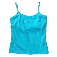 Aura from the Women's at Wrangler Screen Print Tank with Built-in Bra, Marine