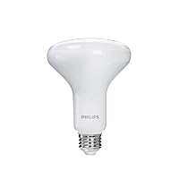 LED Dimmable BR30 Soft White Light Bulb with Warm Glow Effect 650-Lumen, 2700-2200-Kelvin, 9-Watt (65-Watt Equivalent), E26 Base, Frosted, 1-Pack