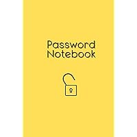 Password Notebook: Elegant, Smart, Economical and Practical Logbook with Tables Offering Secure Password Organization for Computer & Internet Website ... Journal, Matte, 100 Pages, 800 Entries)