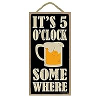 SJT ENTERPRISES, INC. It's 5 o'clock Somewhere (Beer Mug Image) 5