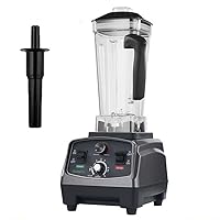 High Power 2200W Commercial Grade Blender with Timer, 2L BPA-Free Jar