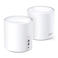 TP-Link Deco WiFi 6 Mesh WiFi System(Deco X20) - Covers up to 4000 Sq.Ft. , Replaces Wireless Internet Routers and Extenders, 2-Pack