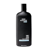 2 in 1 Shampoo + Body Wash, 12 oz - Regis Dual Combination of Shampoo and Cleansing Shower Gel Soap for Men