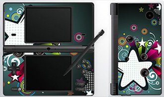 Retro Star Skin for Nintendo DSi Console