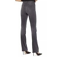 NYDJ Women's 10P Petites Gray Gilt Marilyn Straight Leg Jeans Super Stretch Slim/Lift New with Tags