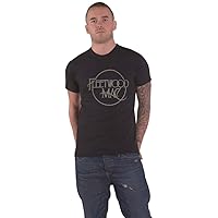 Fleetwood Mac T Shirt Hi-Build Classic Logo Official Unisex Black