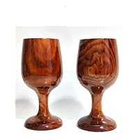 Handmade Wooden Wine Goblet Wood Toasting Glass Decorative Cup Beer & Wine Mug Drinking Viking Tankard Wood Beer Mug Tankard Red 6inch