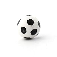 Melody Jane Dolls Houses Soccer Football Miniature Toy Shop Garden Game Black& White Ball