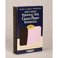 KJV Giant Print Personal Size Reference Bible Pink / Chocolate KJV Giant Print Personal Size Reference Bible Pink / Chocolate Imitation Leather Paperback