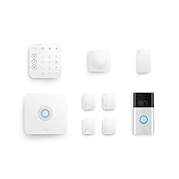 Ring Alarm 8-Piece Kit (2nd Gen) with Ring Video Doorbell (2020 release)