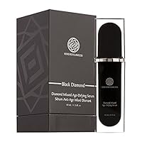 Forever Flawless Black Diamond Infused Age Defying Serum Designed for Anti Wrinkle, Anti Aging, Gentle Exfoliating for Women, Young Again Facial System FF41 (1.35 oz)
