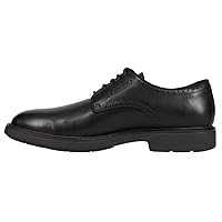 Cole Haan mens The Go-to Plain Toe Oxford, Black Waterproof, 10.5 US