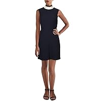 French Connection Women's Sudan Solid Ribbed Mini Dress