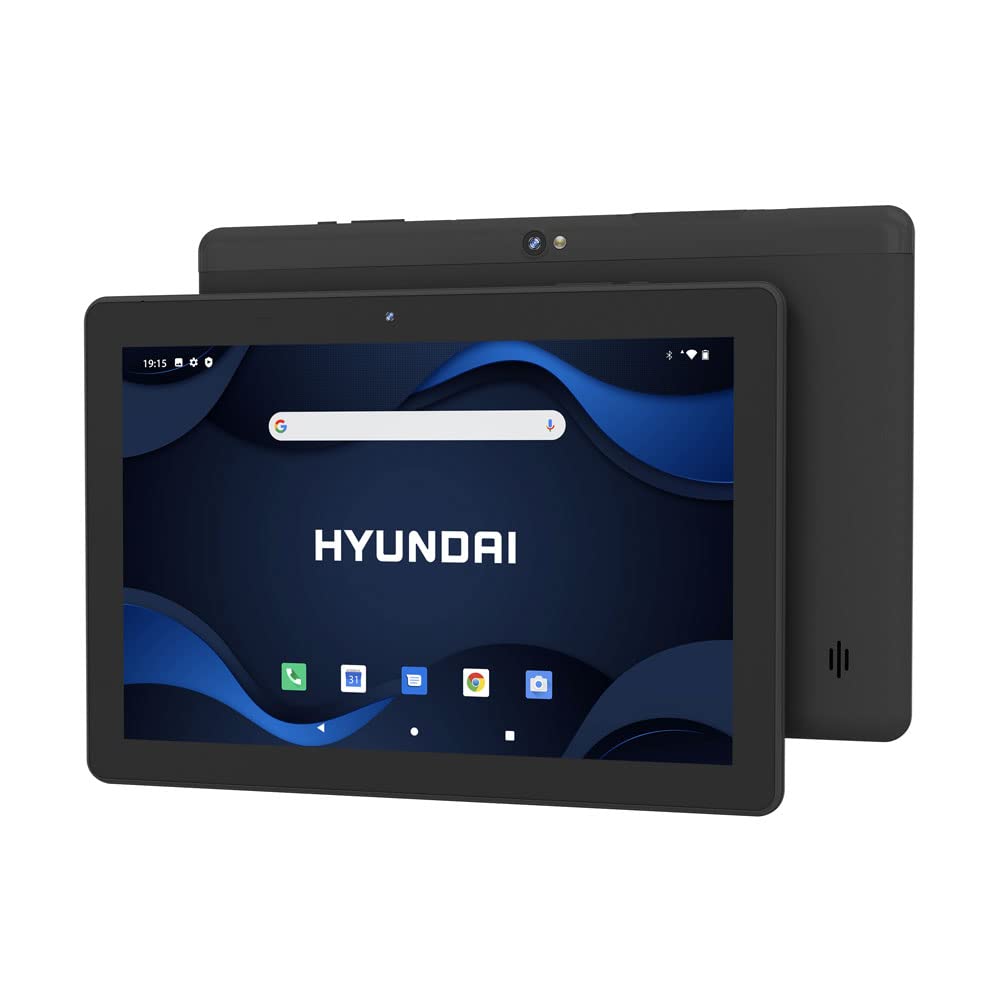 HYUNDAI HyTab Plus 10 Inch Tablet, IPS Display, 4G LTE, WiFi, FHD Android Tablet, 32GB Storage, 2GB RAM, Quad-Core Processor, 5000 mAh Battery, Android 11 Computer Tablets
