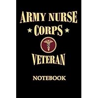 Army Nurse Corps Veteran: Dot Grid Journal or Notebook 6