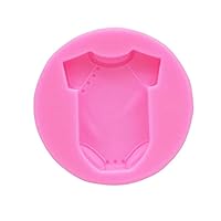 Baby Clothes Feeder Fondant Cake Decorating Silicone Mold Pastry Chocolate Mould Candy Ice Cream Mold DIY Baking Tool Cake Molds For Baking Silicone For Decorations Cake Decorating Pastry Shapes Molds