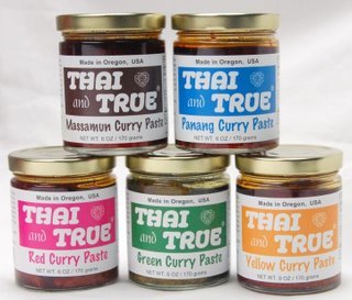 Thai and True Curry Paste - 5 Flavor Sampler